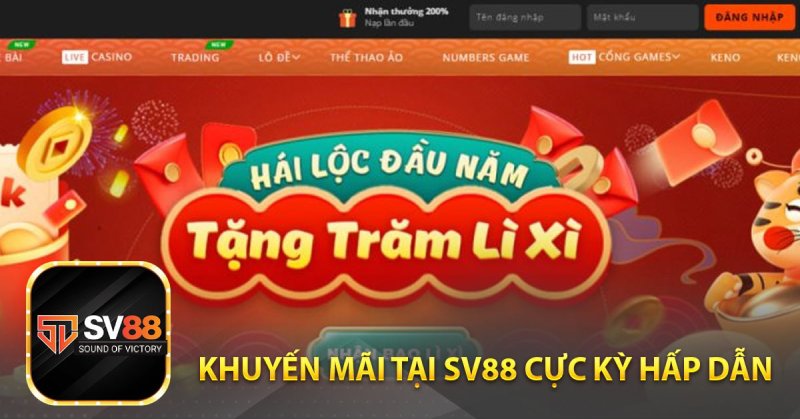 Tổng quan về khuyến mãi SV88